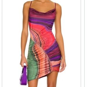 NWT AFRM ROGUE WAVE MINI DRESS